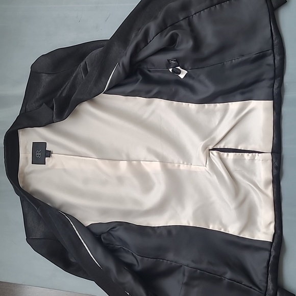 Banana Republic Monogram Satiny Evening Blazer - Picture 7 of 11